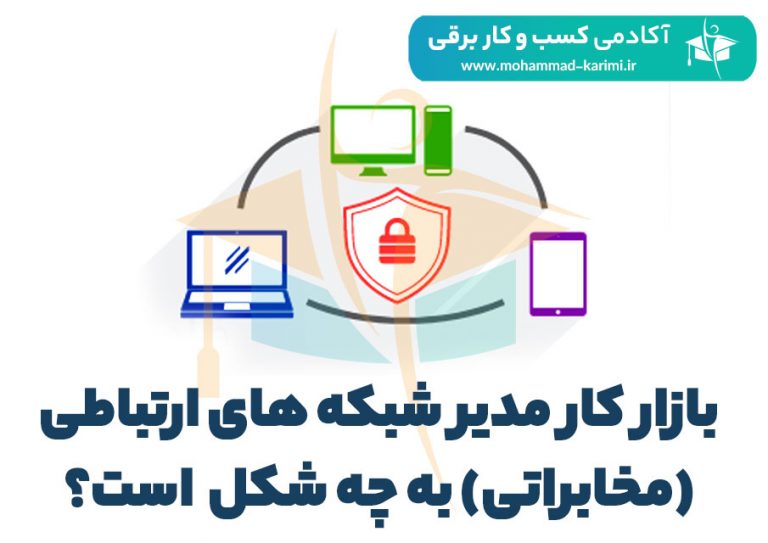 بازار کار مدیر شبکه ‌های ارتباطی (مخابراتی) به چه شکل  است؟